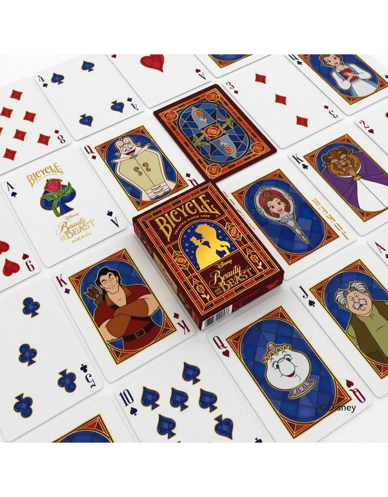 Bicycle Beauty And The Beast Playing Cards