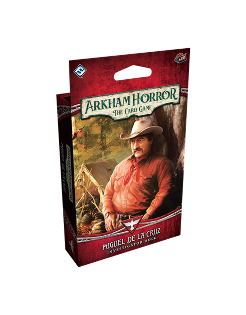 Fantasy Flight Games Arkham Horror Investigator Deck: Miguel De La Cruz