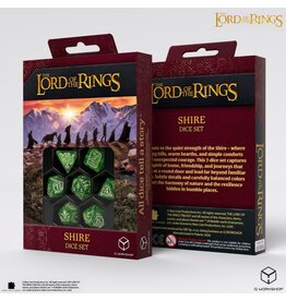 Q Workshop The Lord of The Rings: Shire 7-Dice Set