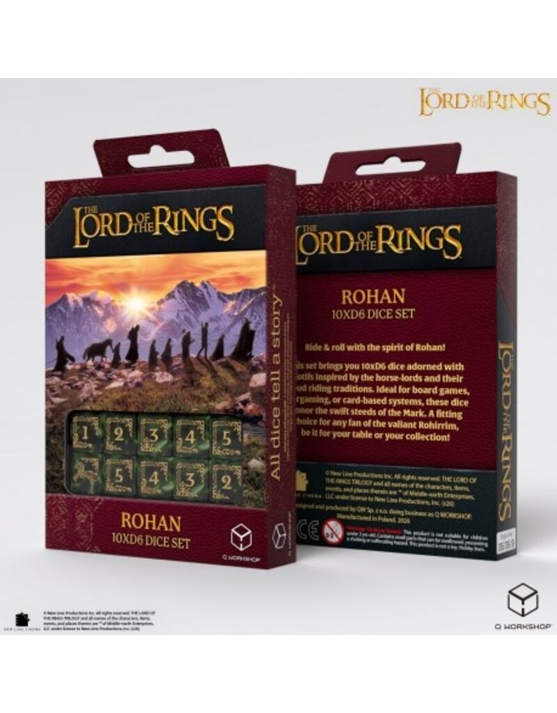 Q Workshop The Lord of The Rings: Rohan 10xD6 Set
