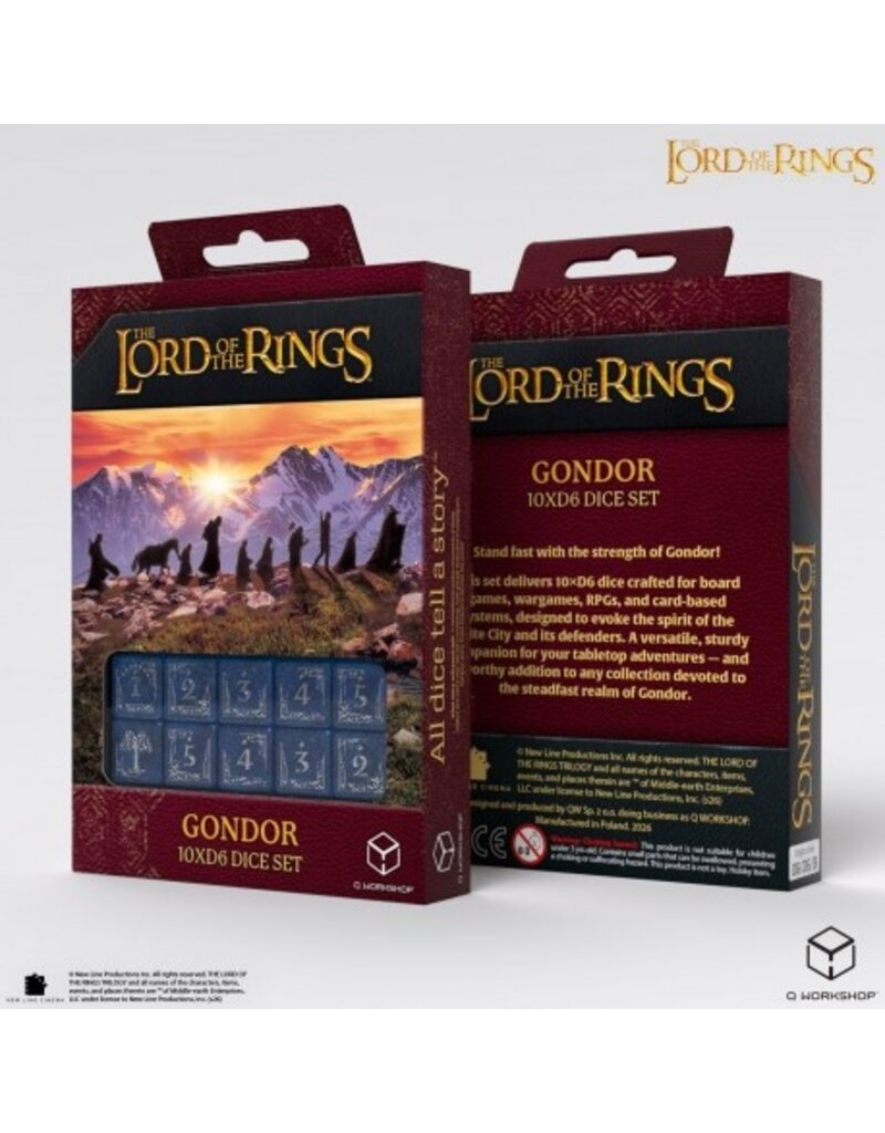 Q Workshop The Lord of The Rings: Gondor 10xD6 Set