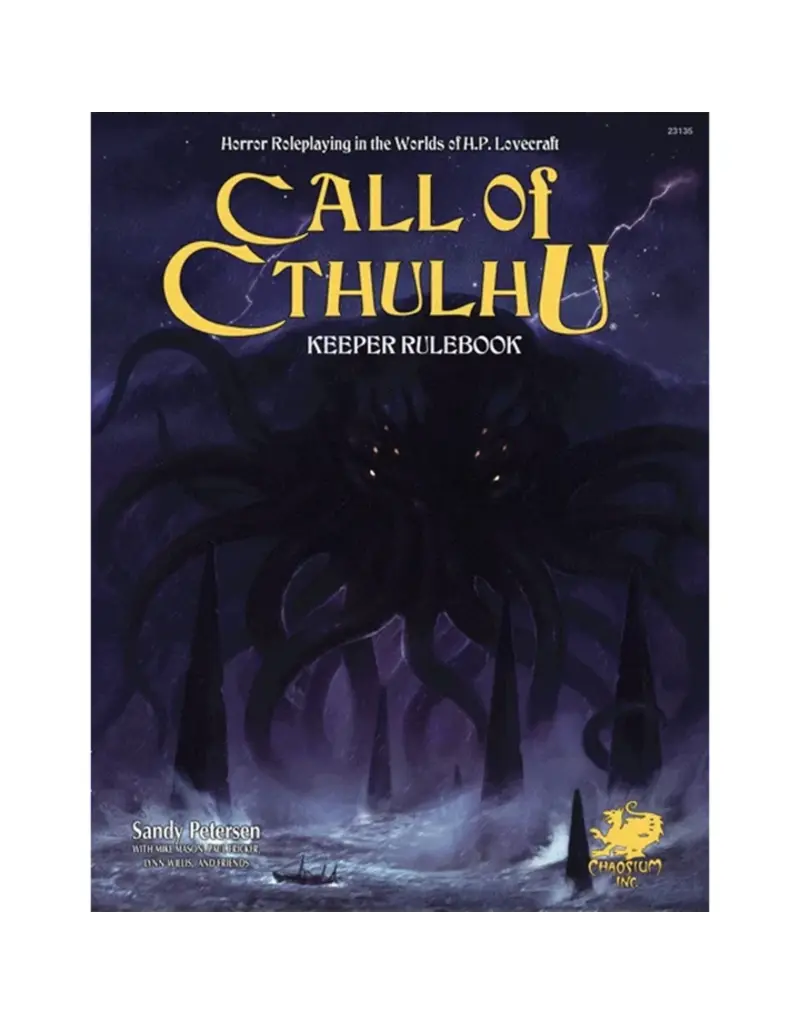 Fantasy Flight Games Call of Cthulhu: Keeper Rulebook 7th Edition
