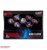 FanRoll by Metallic Dice Games DND Monsters - Resin Inclusion Dice Set - Mind Flayer