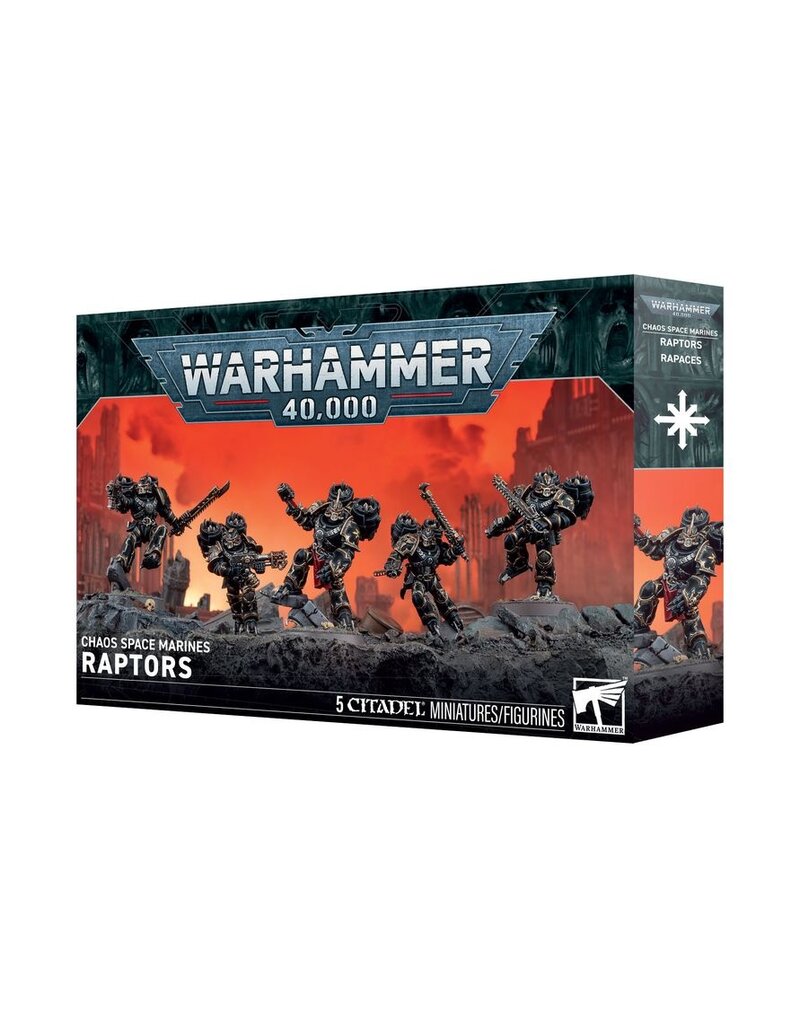 Games Workshop Warhammer 40K: Chaos Space Marines- Raptors