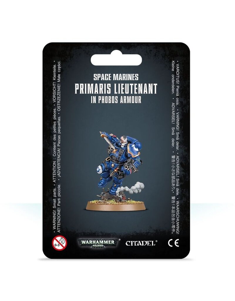 Games Workshop Warhammer 40k: Primaris Lieutenant in Reiver Armour