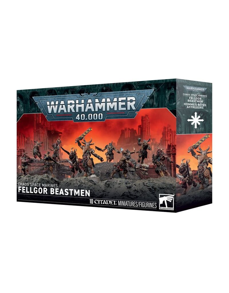 Games Workshop Warhammer 40k: Chaos Space Marines- Fellgor Beastmen