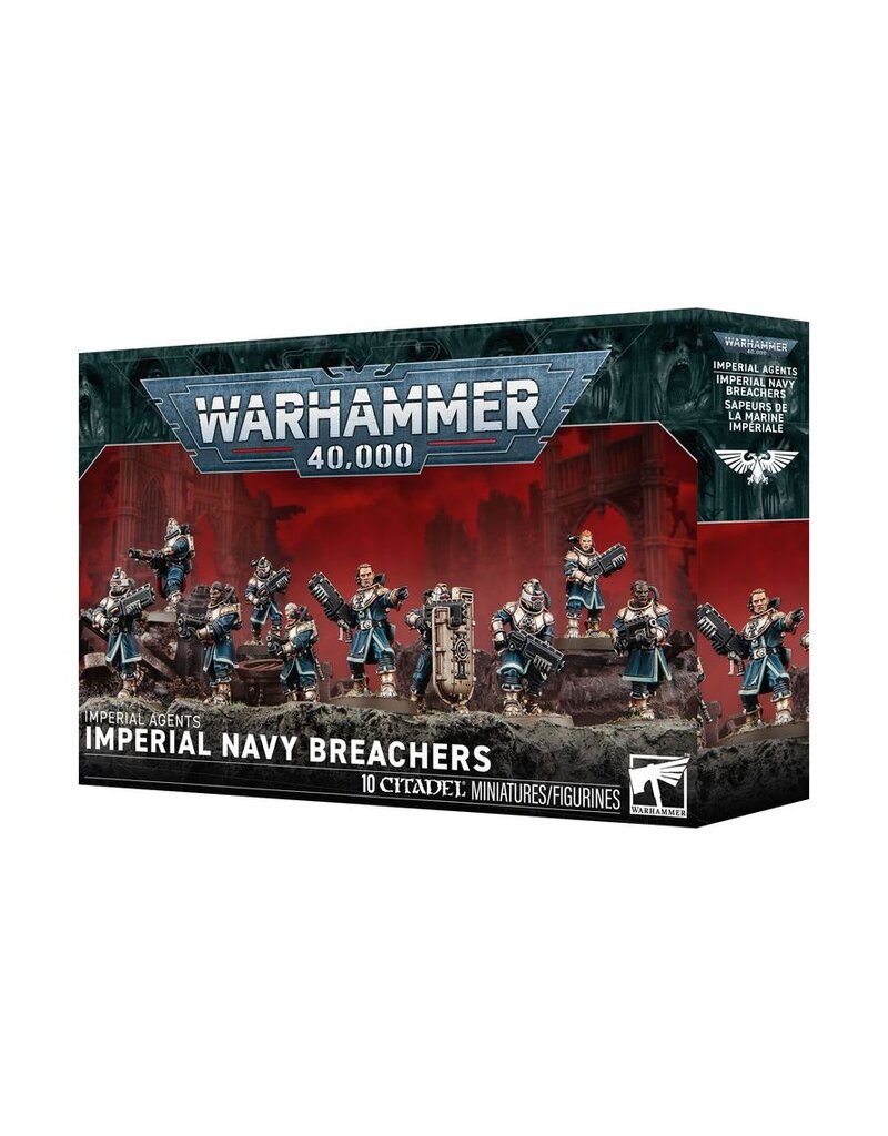 Games Workshop Warhammer 40k: Imperial Agents - Imperial Navy Breachers