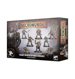 Games Workshop Necromunda: Palanite Enforcer Captains & Sergeants