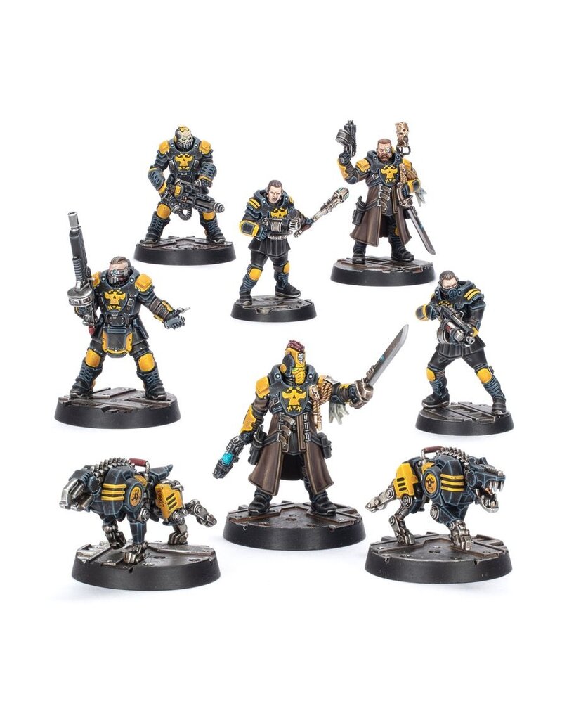 Games Workshop Necromunda: Palanite Enforcer Captains & Sergeants