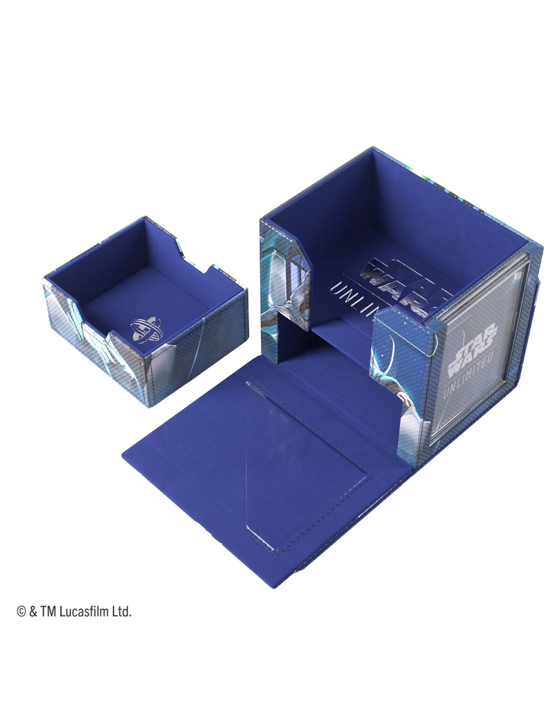 Gamegenic Star Wars Unlimited: Deck Box Luke Skywalker/Emperor Palpatine