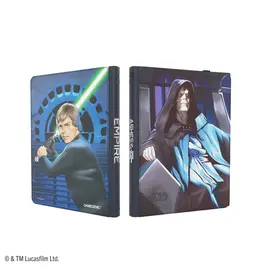 Gamegenic Star Wars Unlimited: Zip-Up Album 18-Pocket: Luke Skywalker/Emperor Palpatine