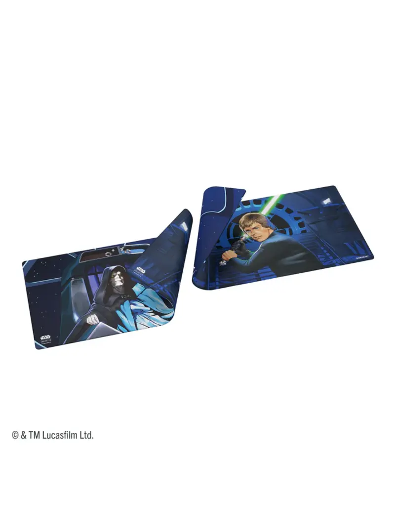Gamegenic Star Wars Unlimited: Double-Sided Playmat- Luke Skywalker/Emperor Palpatine
