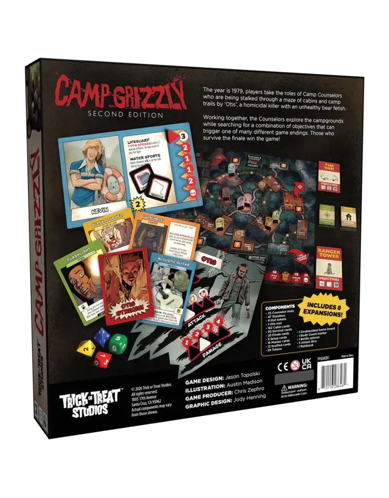 Trick or Treat Studios Camp Grizzly Second Edition