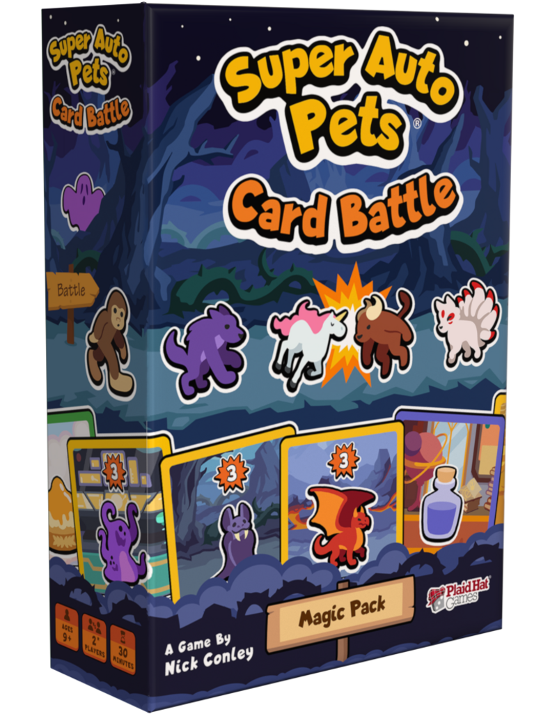 Plaid Hat Games Super Auto Pets Card Battle Magic Pack
