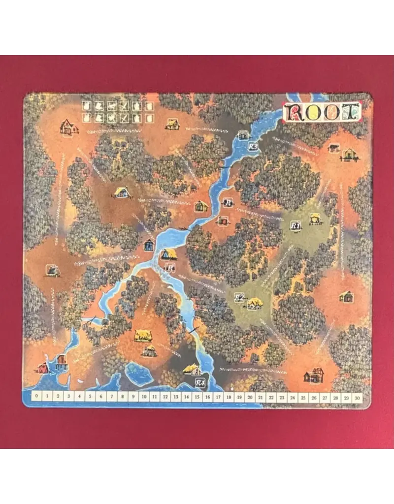 Leder Games Root Playmat - Marsh/Gorge