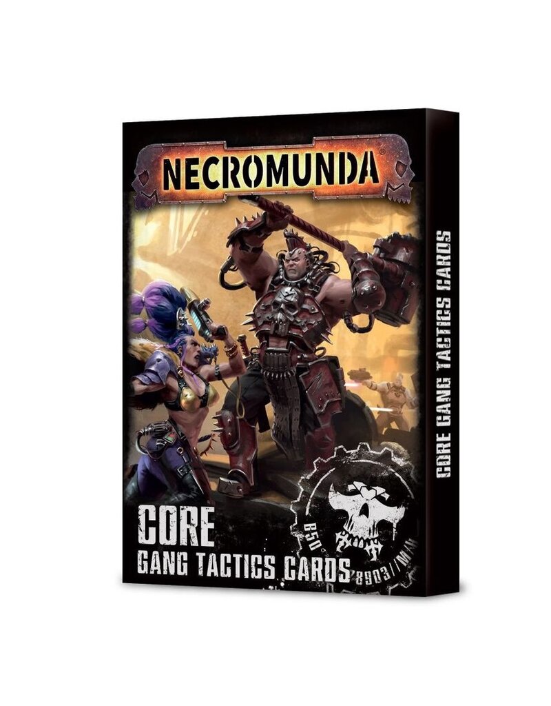Games Workshop Necromunda: Core Gang Tactic Cards