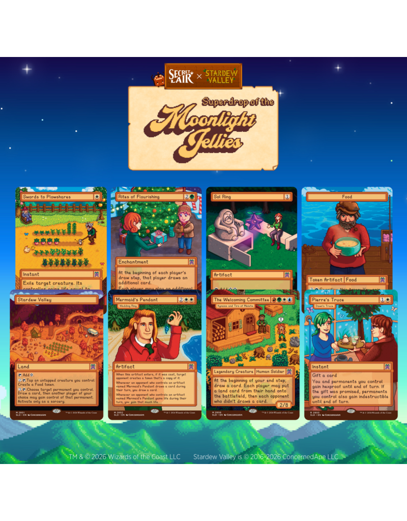 Wizards of the Coast MTG - Secret Lair x Stardew - Welcome to Stardew Valley Non-Foil