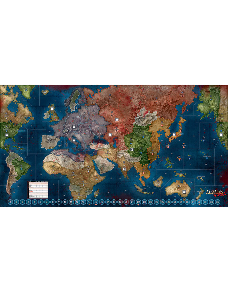 Renegade Game Studios Axis & Allies & Zombies