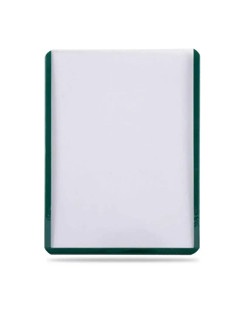 Ultra Pro Ultra  Pro Toploader:  3" x 4" Green Border (25)