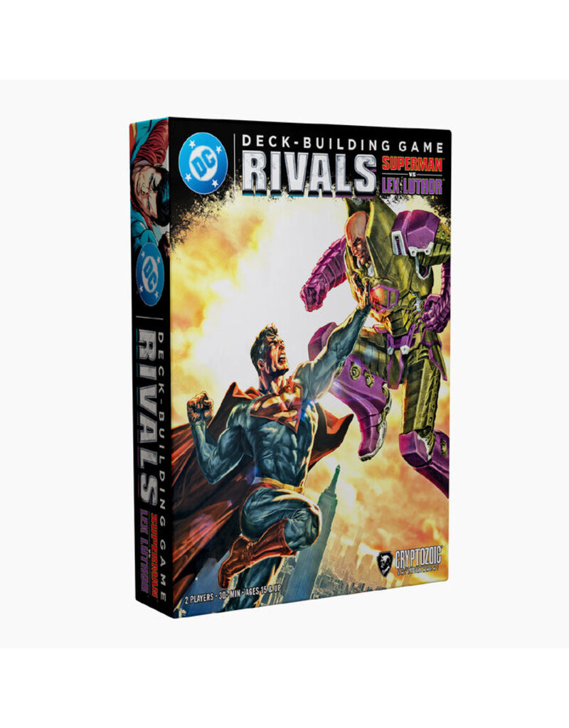 Cryptozoic DC Comics Deckbuilding Game DBG: Rivals - Superman VS Lex Luthor (Standalone or Expansion)