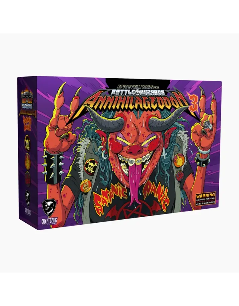 Cryptozoic Epic Spell Wars Deckbuilding Game - ANNIHILAGEDDON 3 - Satanic Panic