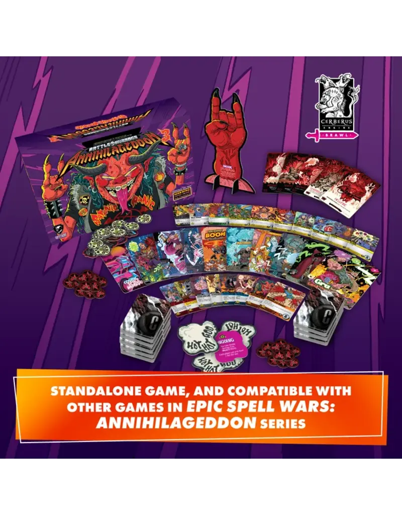 Cryptozoic Epic Spell Wars Deckbuilding Game - ANNIHILAGEDDON 3 - Satanic Panic