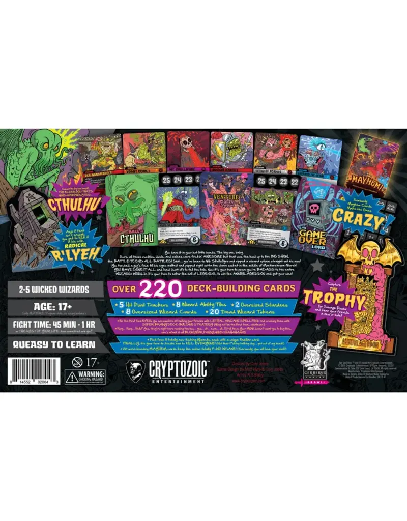 Cryptozoic Epic Spell Wars Deckbuilding Game - ANNIHILAGEDDON