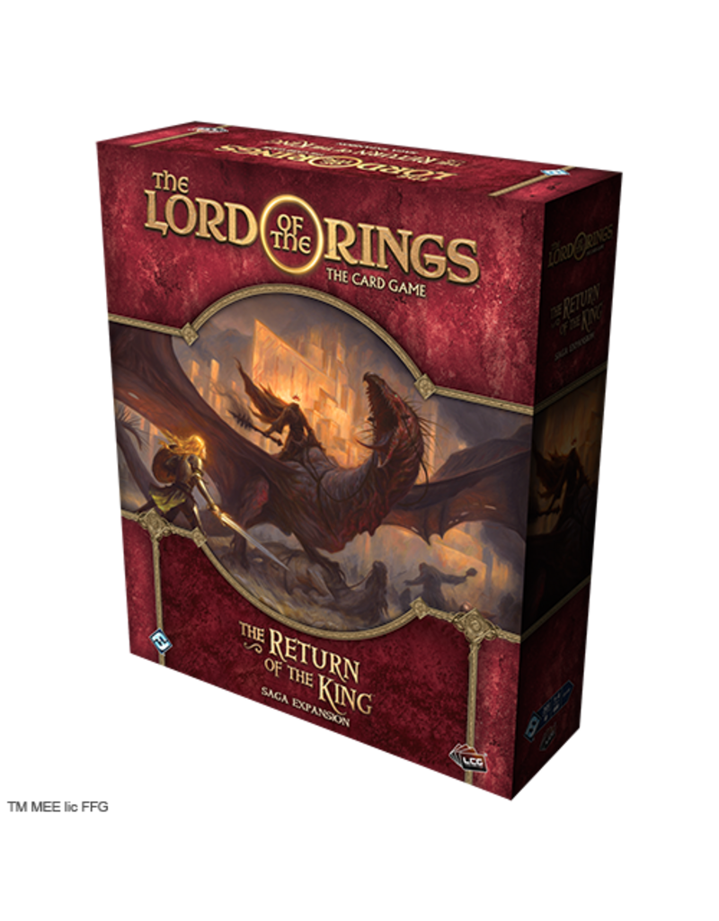 Fantasy Flight Games The Lord of the Rings Card Game LCG - Return of the King Saga Expansion