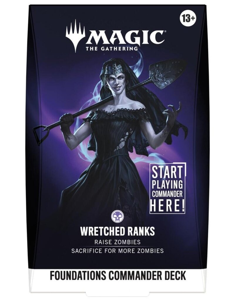 Wizards of the Coast MTG: Foundations - Wretched Ranks Starter Commander Deck