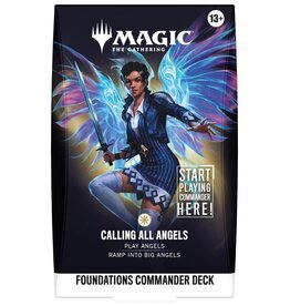 Wizards of the Coast MTG: Foundations - Calling All Angels Starter Commander Deck (Pre-Order)