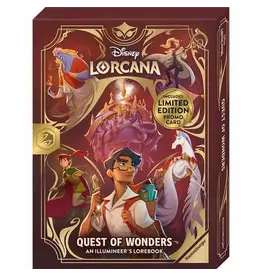 Ravensburger Disney Lorcana: Illumineer's Lorebook - Quest of Wonders
