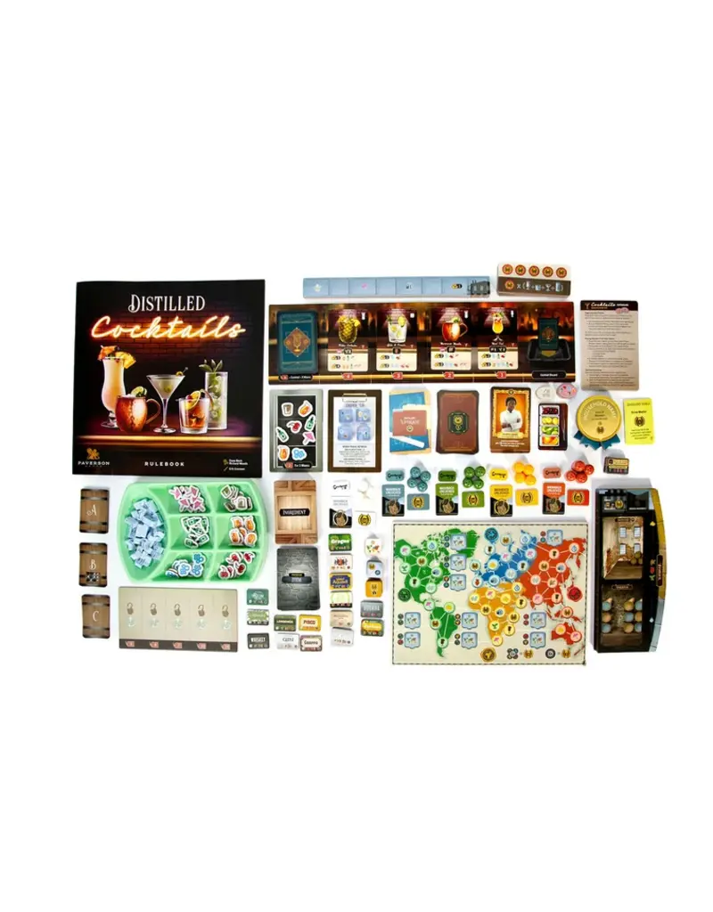 Paverson Games Distilled: Cocktails Expansion