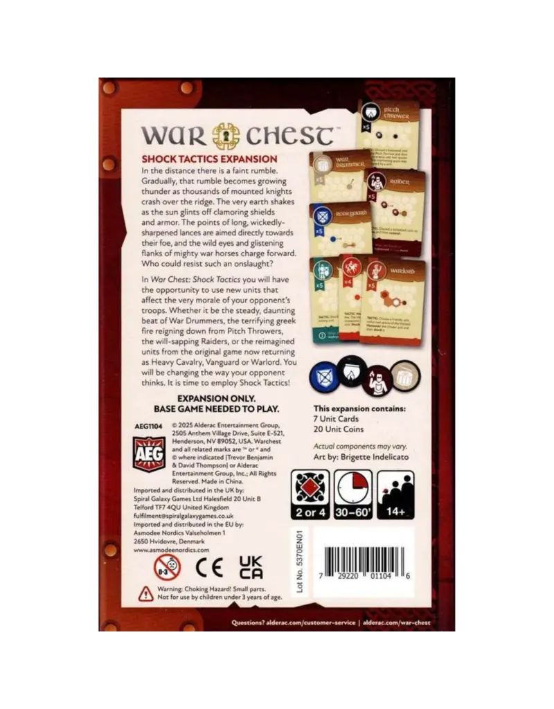 AEG War Chest - Shock Tactics Expansion