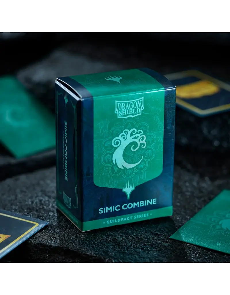 Arcane Tinmen Dragon Shield: Guildpact Art Sleeves - Simic