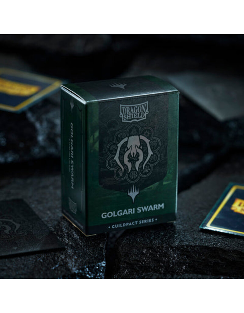 Arcane Tinmen Dragon Shield: Guildpact Art Sleeves - Golgari