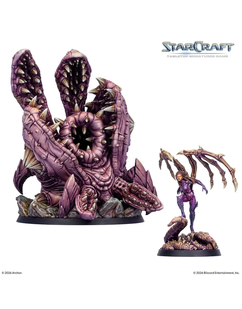 Archon Studio Starcraft - Kerrigan & Omega Worm