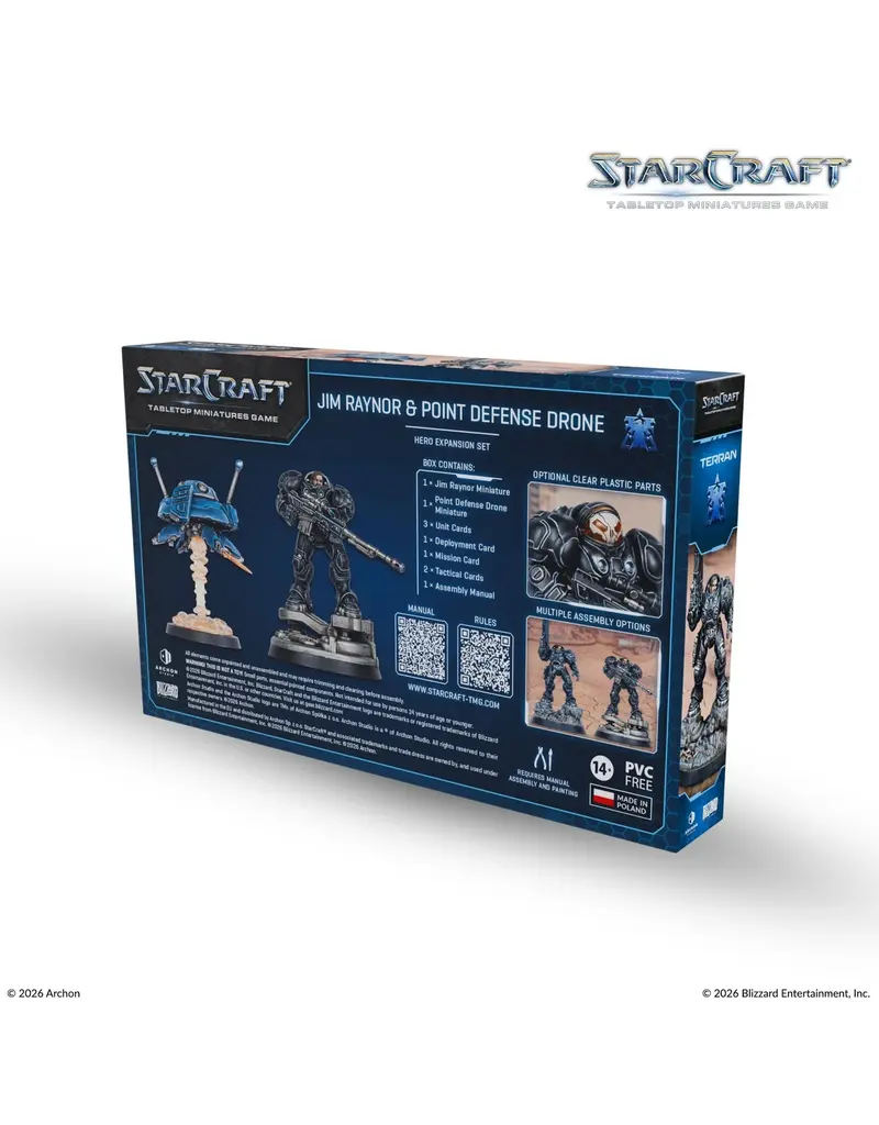 Archon Studio Starcraft - Jim Raynor & Point Defense Drone