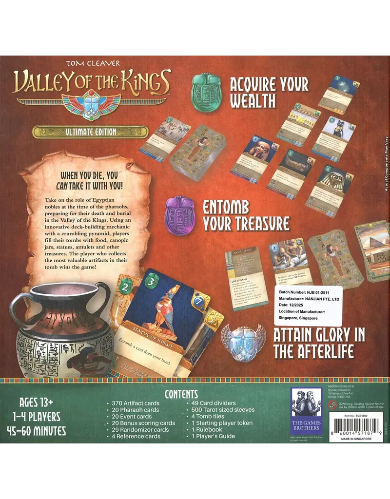The Games Brothers Valley of Kings - Ultimate Edition