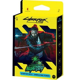 CD Projekt Red Cyberpunk TCG Beta - Embracing Power Starter Deck