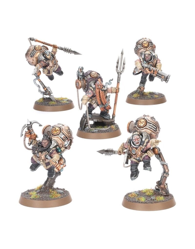 Games Workshop Vongrim Harpoon Crew - Warhammer AOS:  Kharadron Overlords