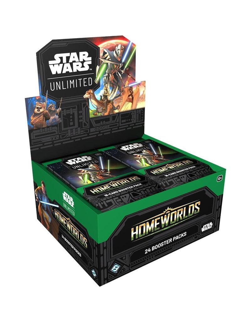 Fantasy Flight Games Star Wars: Unlimited - Homeworlds: Booster Box (Preorder)