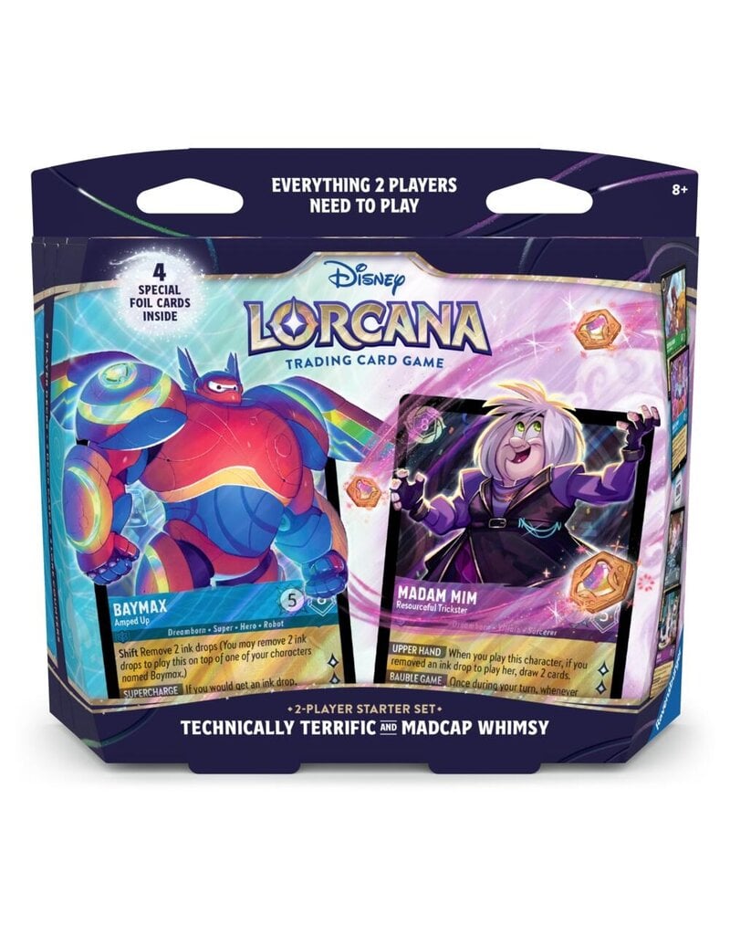 Ravensburger Disney Lorcana: Set 14- Hyperia City Two-Player Starter Set (Preorder)