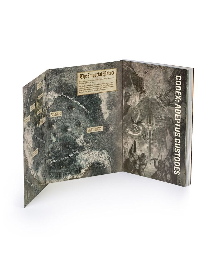 Games Workshop Warhammer 40K- Codex: Adeptus Custodes