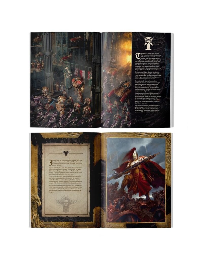 Games Workshop Warhammer 40K- Codex: Adeptus Custodes