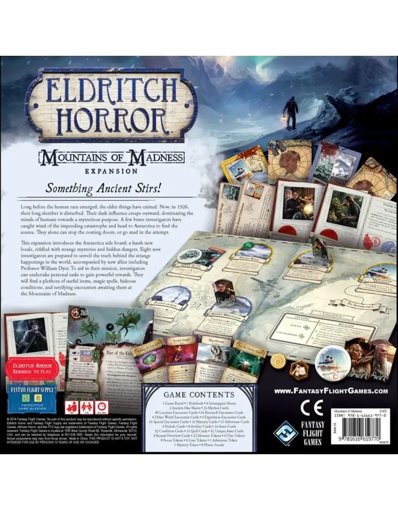 Fantasy Flight Games Eldritch Horror - The Mountains of Madness