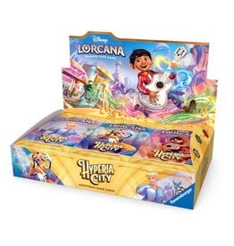 Ravensburger Disney Lorcana: Set 14- Hyperia City Booster Box (Preorder)