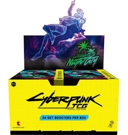 CD Projekt Red Cyberpunk TCG - Welcome to Night City Retail Booster Box (Preorder)