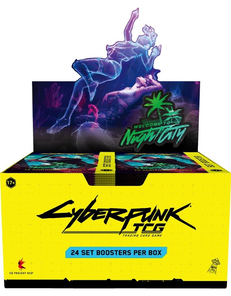 CD Projekt Red Cyberpunk TCG - Welcome to Night City Retail Booster Box (Preorder)