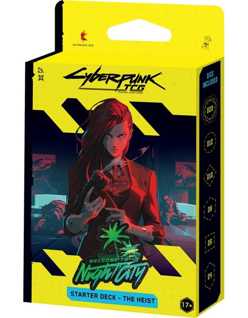 CD Projekt Red Cyberpunk TCG - The Heist Starter Deck Retail (Preorder)