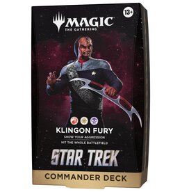 Wizards of the Coast MTG: Star Trek - Klingon Fury Commander Deck (Preorder)